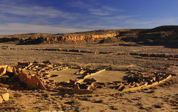 Pueblo Bonito site in northern New Mexico